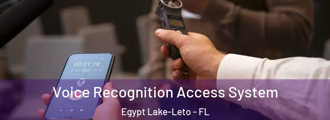  Voice Recognition Access System Egypt Lake-Leto - FL